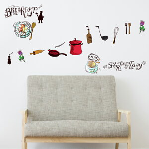 EH[XebJ[ ` CXg Lb` 䏊 JtF R[q[ CeA k 킢  60×60cm V[ ǎ ͂  JbeBOV[g wall sticker G DIY v`