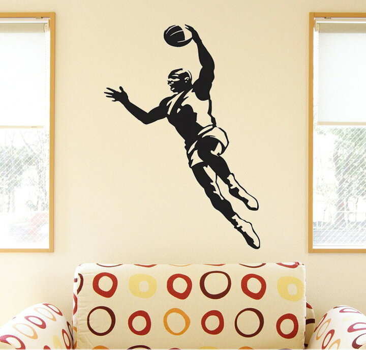 楽天市場 ウォールステッカー 飾り 90 90cm シール式 装飾 おしゃれ 壁紙 はがせる 剥がせる カッティングシート Wall Sticker 雑貨 Diy プチリフォーム パーティー イベント 賃貸 0119 バスケ スポーツ 人物 Kabeコレ 楽天市場 ウォールステッカー 飾り 90 90cm シール式 装飾 おしゃれ 壁紙 はがせる 剥がせる カッティングシート Wall Sticker 雑貨 Diy プチリフォーム パーティー イベント 賃貸 0119 バスケ スポーツ 人物 Kabeコレ