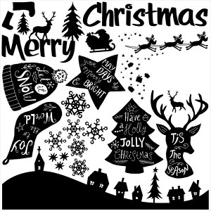 3sizeIׂIEH[XebJ[ NX}X Christmas  190×427mm 390×877mm 590×1327mm Ssize Msize Lsize xmas NX}X T^ giJC 013018