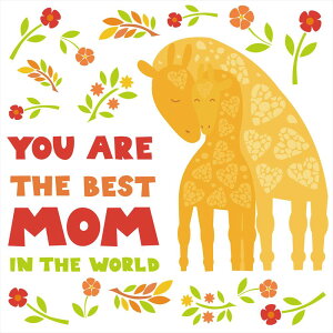 ̓ V[EH[XebJ[ EH[XebJ[  90×90cm ǎ mothers day J[l[V  v[g JbeBOV[g wall sticker G DIY 013661 EH[XebJ[