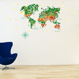 楽天市場 日本地図 シールの通販