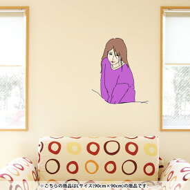 楽天市場 90cm 女の子 カラー透明 ウォールステッカー シール 壁紙 装飾フィルム インテリア 寝具 収納の通販