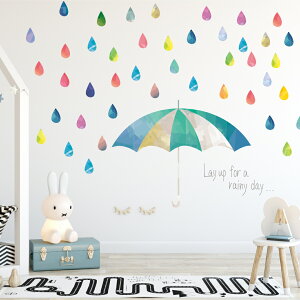 ~J V[EH[XebJ[  90×90cm J rainy day rainy season AWTC z AWTC P J  JbeBOV[g wall sticker G DIY