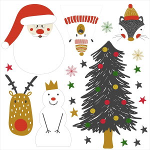 3sizeIׂI EH[XebJ[ NX}X Christmas  90×90cm Lsize xmas ǎ ͂ T^ p[eB[ intelli23