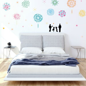 āV[EH[XebJ[ summer ċx Ղ Ђ܂ C z SURF  90×90cm  JbeBOV[g wall sticker G @ԉ΁@Ղ@fireworks@016922