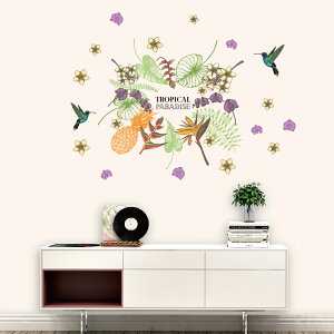 āV[EH[XebJ[ summer ċx Ղ Ђ܂ C z SURF  90×90cm  JbeBOV[g wall sticker G @{^jJ@t[@016929