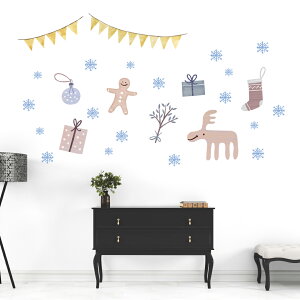 3sizeIׂIEH[XebJ[ 2025 NX}X Christmas Xmas  30×30cm 60×60cm 90×90cm Ssize Msize Lsize xmas DIY T^ p[eB[ T^  킢 water color 017076