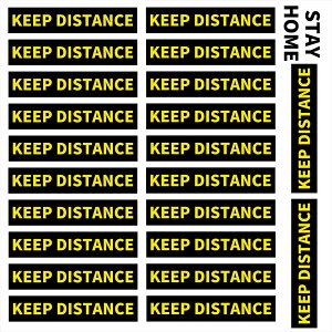 �\�[�V�����f�B�X�^���X�� �V�[�����E�H�[���X�e�b�J�[ ���� 90×90cm Social distance�@�Љ�I�����@�\�[�V�����E�f�B�X�^���X�@�Ԋu�@�����@���@017259