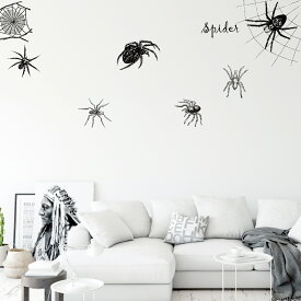 楽天市場 蜘蛛 クモ ハロウィン 壁紙 装飾フィルム インテリア 寝具 収納 の通販