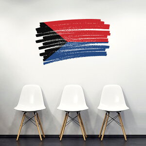 V[EH[XebJ[ 90×90cm E̍ world flag  ǎ ͂  JbeBOV[g wall sticker@belize people development x[Y@018397