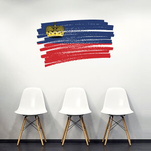 V[EH[XebJ[ 90×90cm E̍ world flag  ǎ ͂  JbeBOV[g wall sticker@liechtenstein qeV^C@018492