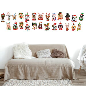 3size����I�ׂ�I�N���X�}�X�E�H�[���X�e�b�J�[ Christmas Xmas ���� 590×1327mm 390×877mm 190×427mm xmas DIY �T���^ �� �N���X�}�X �R�X�v���@033905 intelli23