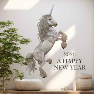 3size����I�ׂ�I�������E�H�[���X�e�b�J�[ 2026 ���x ���� �n �ߔN 590×1327mm 390×877mm 190×427mm �������� �J�b�e�B���O�V�[�g wall sticker �G�� ���� ���j�R�[�� 2026�@036461