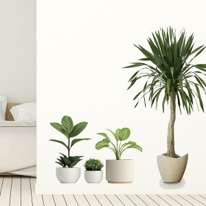 3size����I�ׂ�I�ϗt�A�����V�[�����E�H�[���X�e�b�J�[ 190×427mm 390×877mm 590×1327mm Ssize Msize Lsize 036547 �O���[�� �� �