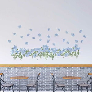 3size����I�ׂ�I�t�̉ԁ��V�[�����E�H�[���X�e�b�J�[ spring ���� ���w ���� ���� 190×427mm 390×877mm 590×1327mm Ssize Msize Lsize 036881 �l���t�B��