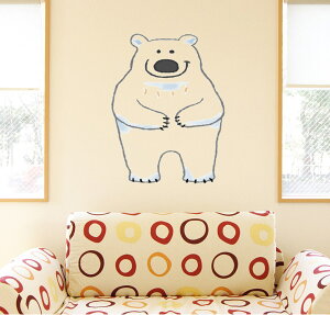 �E�H�[���X�e�b�J�[ ���� 60×60cm �V�[���� ���� ������� �ǎ� �͂����� �������� �J�b�e�B���O�V�[�g wall sticker �G�� DIY �v�`���t�H�[�� �p�[�e�B�[ �C�x���g ���� 014622 �N�}�@�����@�A�j�}