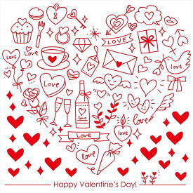 楽天市場 バレンタイン ウォールステッカーの通販