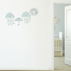 ~J V[EH[XebJ[  60×60cm J rainy day rainy season AWTC z AWTC P J  JbeBOV[g wall sticker G DIY@016877
