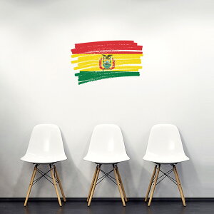 V[EH[XebJ[ 60×60cm E̍ world flag  ǎ ͂  JbeBOV[g wall sticker bolivia {rA 018401