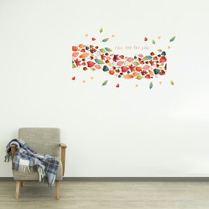 HEV[EH[XebJ[ KXɓ\ autumn H̖ \ܖ gt    A G 590×1327mm  JbeBOV[g wall sticker G gt ݂ tρ@03