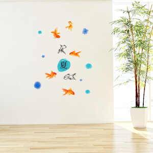 āV[EH[XebJ[ summer ċx Ղ Ђ܂ C z  Msize 400×900mm V[  018366  EH[XebJ[   Goldfish