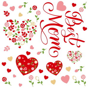 ̓ V[EH[XebJ[ EH[XebJ[  30×30cm ǎ mothers day J[l[V  v[g JbeBOV[g wall sticker G DIY 015888