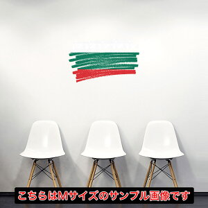 V[EH[XebJ[ 30×30cm E̍ world flag  ǎ ͂  JbeBOV[g wall sticker@018407@bulgaria uKA