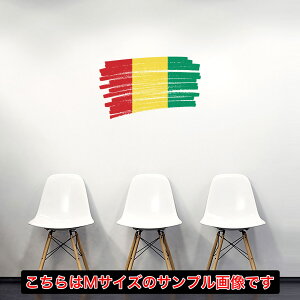 V[EH[XebJ[ 30×30cm E̍ world flag  ǎ ͂  JbeBOV[g wall sticker@018463@guinea MjA