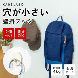 【かべぽちフック S 2個セット】送料無料 1000円ポッキリ 壁掛け収納 オフィス 洗面台 カバン掛け 玄関 リュックサック かばん リュック 帽子 ぼうし 額縁 鍵 賃貸 室内用 時計 コート ジャケット インテリア 雑貨 絵画 リビング コンパクト