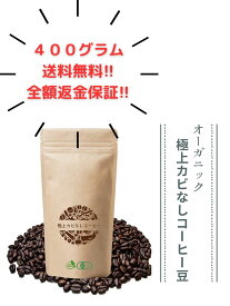 【400g送料無料】オーガニックカビなしコーヒー豆 カビ毒 カビ無し 　完全無欠コーヒー 深煎り バターコーヒー MCTオイル ココナッツオイル グラスフェットバター ダイエット シリコンバレー式自分を変える最強の食事　免疫力　自家焙煎 ブラック
