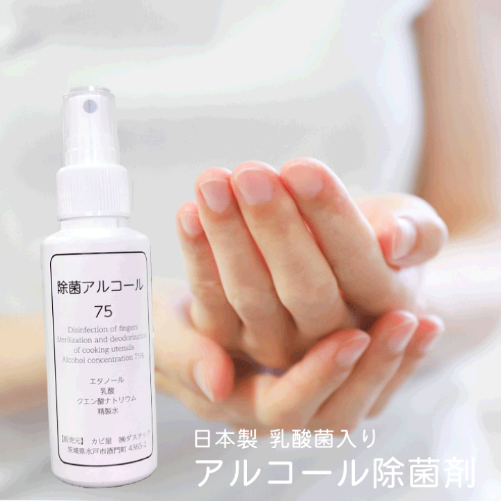楽天市場】お得！2本セット☆エタノール 75％ アルコール 除菌