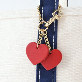 バッグチャーム ハート イタリア産革 ネームタグ キーチャーム 革 レザー 本革 キーホルダー ギフト バレンタイン 誕生日 プレゼント ハンドメイド レディース 誕プレ バレンタイン 送料無料 大人かわいい 推し活 カラー