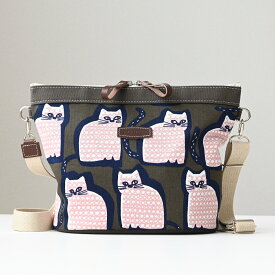 猫柄ショルダーバッグ 受注生産の手仕事バッグ 大人の可愛い 肩が楽な手作りうちの子 イタリア革 一人で一貫して製作を行っています キャンバス レザー 個性的 小さな工房 旅行 猫好き猫グッズ 誕生日 可愛い レザー 完全オリジナル ねこ ネコ