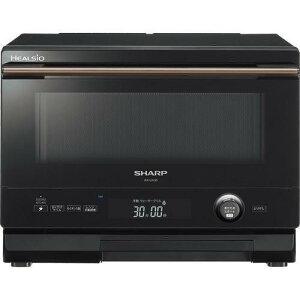 AX-UA30-B �V���[�v SHARP �E�H�[�^�[�I�[�u�� �w���V�I HEALSIO 22L COCORO KITCHEN�Ή� �ߔM�����C �d�q�����W �I�[�u�������W 1�i���� �u���b�N�n