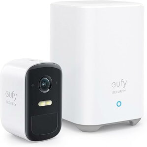 T88305D3 �A���J�[ Anker Eufy Security eufyCam 2C 1-Cam Kit ���O�J���� �Z�L�����e�B�J���� �h�ƃJ�������O �l�b�g���[�N�J���� 1080p �t��HD IP67 �z���C�g