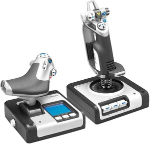 G-X52 ���W�N�[�� Logicool �V�~�����[�V�����R���g���[�� X52 HOTAS �X���b�g�� �X�e�B�b�N �u���b�N