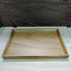 盆 お盆 トレー 木製 おぼん ウッドトレー ウッドトレイ 木製トレイ 木のトレー 長角 木 シンプル カフェ カフェトレイ カフェトレー おしゃれ 北欧風 ナチュラル キッチン雑貨 角260×178mm