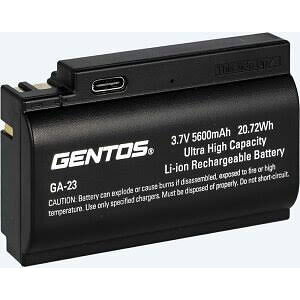 �W�F���g�X G�V���[�Y ��p�[�d�r GA-23 USB Type-C�[�d GENTOS�y�A�E�g�h�A �h�Ёz�y�݌ɂ���z�K���@��FGH-103RG / GH-200RG / GH-203RG / GH-280RG / GH-300RG