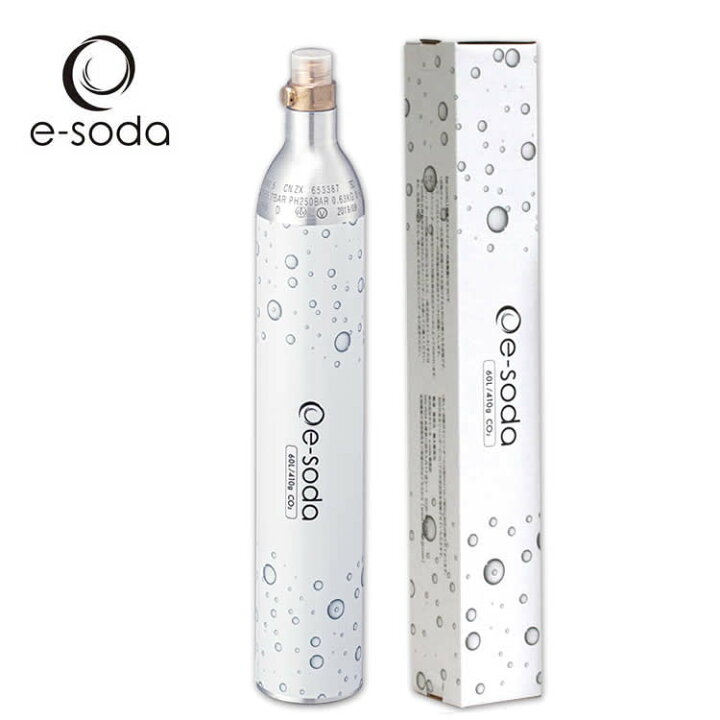 楽天市場 E Soda ドリンク ガスシリンダー 販売用 60l 1本 410g 在庫あり 正規販売店 新規購入用 炭酸水メーカー イーソーダ 炭酸 ガスボンベ E Soda Tks 001 カデココ 家電とギフトの専門店