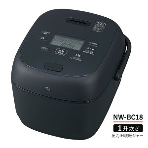 �ۈ� ���ъ� ����IH 1�� �ɂߐ��� NW-BC18-BA �u���b�N�y���j�� �v���[���g�z