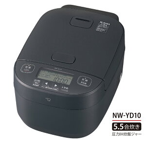 �ۈ� ���ъ� ����IH 5.5�� �ɂߐ��� NW-YD10-BA �u���b�N�y���j�� �v���[���g�z