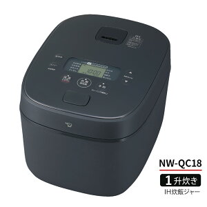 �ۈ� ���ъ� IH���уW���[ 1�� �ɂߐ��� NW-QC18 �u���b�N�y���j�� �v���[���g�z