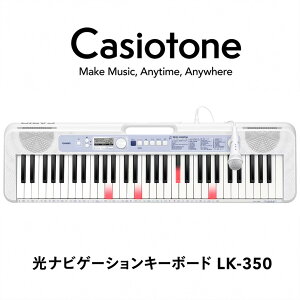 �J�V�I ���i�r�Q�[�V�����L�[�{�[�h 61�� ���錮�� �}�C�N�t�� �d�q�L�[�{�[�h Casiotone LK-350 �z���C�g