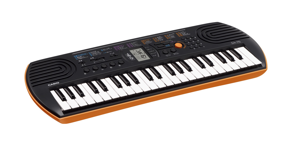 楽天市場】カシオ ミニキーボード 44鍵盤 小さなボディで高音質 ポップ ...