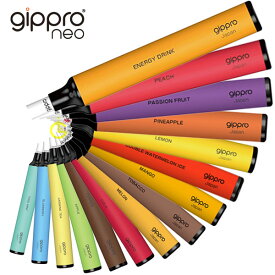 電子 べイプ ジップロ ネオ gippro neo 使い切り ディップメンソール ブルーベリー ジャスミンティ アップル コーヒー コーラ メロン タバコ マンゴー レモン パイナップル パッションフルーツ 電子VAPE 【お取り寄せ】