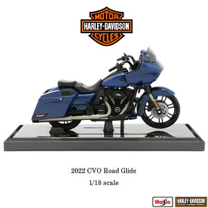n[[ _rbh\ Harley Davidson 2022 CVO Road Glide [h OCh 1/18 XP[ ~j`A tBMA Maisto }CXg CZX V[Y 43 y݌Ɍz