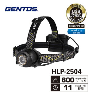 �W�F���g�X HEAD WARS �w�b�h���C�g �[�d�� �d�r�� �G�l���[�v�Ή� �ő�800���[���� Type-C�[�d HLP-2504 GENTOS�y�A�E�g�h�A �h�Ёz�y�݌ɂ���z