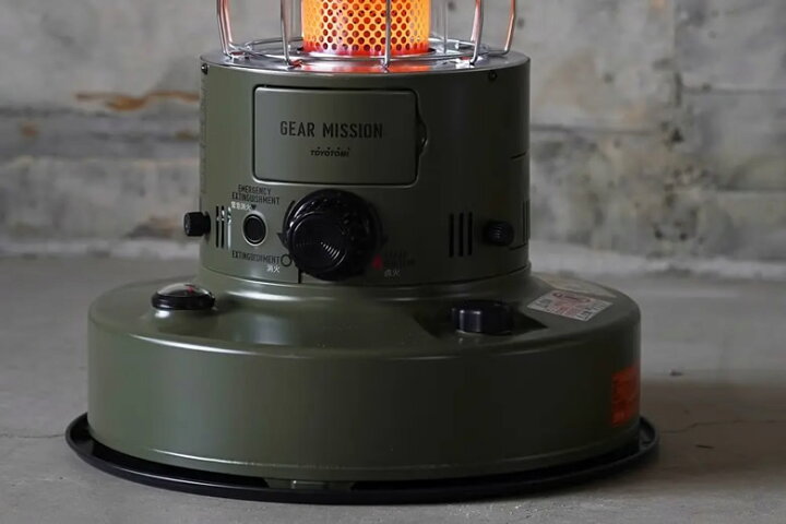 楽天市場】トヨトミ 石油ストーブ 対流型 GEAR MISSION【台数限定  