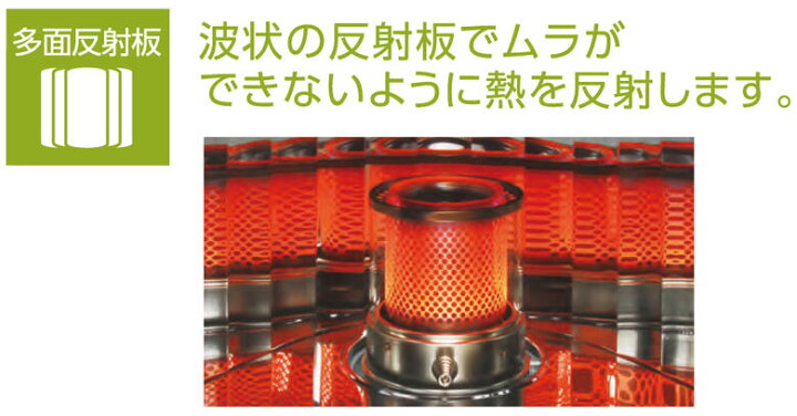 楽天市場】トヨトミ 石油ストーブ 反射式 木造8畳まで コンクリート11 