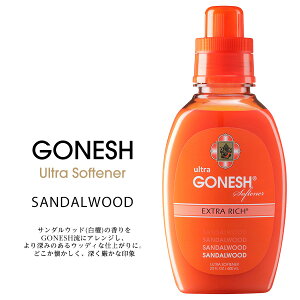 K[lbV GONESH Eg\ti[ Ultra Softener Zk^Cv _ 600ml No.8 WHITE MUSK COCONUT SANDALWOOD yKizy݌ɂzyꕔ񂹁z